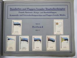 Massary Zigarettenfabrik - Wer nennt die Länder-kennt die Fahnen? Ein Sammelbuch der Fahnen aller Welt. -eri maiden lippuja keräilykirja v. 1929