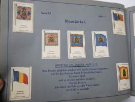 Massary Zigarettenfabrik - Wer nennt die Länder-kennt die Fahnen? Ein Sammelbuch der Fahnen aller Welt. -eri maiden lippuja keräilykirja v. 1929