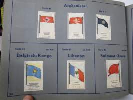 Massary Zigarettenfabrik - Wer nennt die Länder-kennt die Fahnen? Ein Sammelbuch der Fahnen aller Welt. -eri maiden lippuja keräilykirja v. 1929