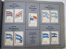 Massary Zigarettenfabrik - Wer nennt die Länder-kennt die Fahnen? Ein Sammelbuch der Fahnen aller Welt. -eri maiden lippuja keräilykirja v. 1929
