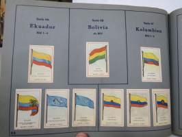 Massary Zigarettenfabrik - Wer nennt die Länder-kennt die Fahnen? Ein Sammelbuch der Fahnen aller Welt. -eri maiden lippuja keräilykirja v. 1929
