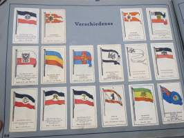 Massary Zigarettenfabrik - Wer nennt die Länder-kennt die Fahnen? Ein Sammelbuch der Fahnen aller Welt. -eri maiden lippuja keräilykirja v. 1929