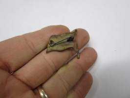 Suomi, lippu, emaloitu -neulamerkki