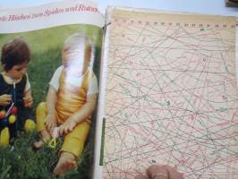 Burda 76 Schnitte unser Baby 1970 neulemalleja lapsille -mukana kaava-arkki + työselostus