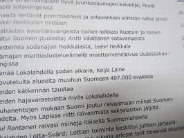 Lokalahtelaiset sodissa 1939-1945 - Veteraani- ja lottamatrikkeli, rintama- ja kotirintamakuvauksia