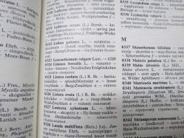 Lexicon forestale - Metsäsanakirja - Skogsordbok - Forest Dictionary - Forstwörterbuch