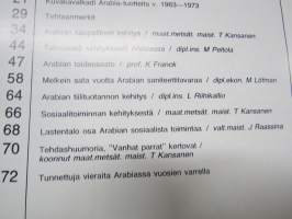 Keramiikka ja lasi - Arabian 100-vuotisjuhlanmero 1973
