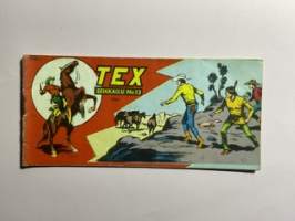 Tex seikkailu 1961 nr 13 Pillastunut karjalauma (9. vuosikerta) -sarjakuva / comics