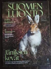 Jäniksen kevät. Suomen luonto 3/2021