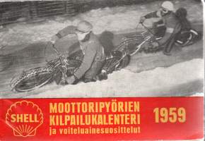 Moottoripyörien kilpailukalenteri 1959