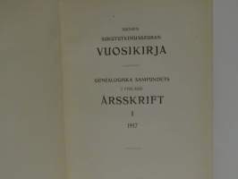 Suomen sukututkimusseuran vuosikirja 1-6