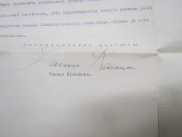 Otel lainhuudatuspöytäkirjasta Viipuri 1944 - käsittelee Voronin-suvun  maanomistusasioita ja niihin kohdistuvia oikeustoimia luovutetussa Karjalassa