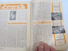 Harrastelija 1946 nr 8, Sähköharrastelua, 2-putkinen vaihtovirtakone, Ukko-Pekan rakennusselostus, Pöytälamppu hillopurkista, Puun polttokoristelu, Guglielmo Marconi