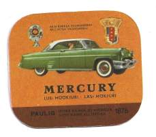 Mercury - keräilykuva, kahvipakettikuva  -