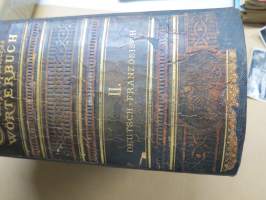 Sachs Villatte Encyclopädisches Wörterbuch II Deutsch - Französich, Grosse Ausgabe -sanakirja ranska-saksa