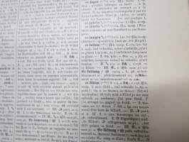 Sachs Villatte Encyclopädisches Wörterbuch II Deutsch - Französich, Grosse Ausgabe -sanakirja ranska-saksa