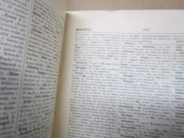 Sachs Villatte Encyclopädisches Wörterbuch II Deutsch - Französich, Grosse Ausgabe -sanakirja ranska-saksa