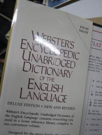 Webster&#039;s Encyclopedic Unabridged Dictionary of the English Language Deluxe Edition 1989