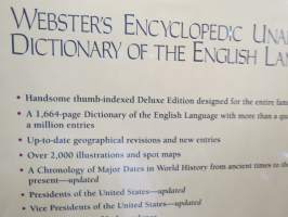 Webster&#039;s Encyclopedic Unabridged Dictionary of the English Language Deluxe Edition 1989
