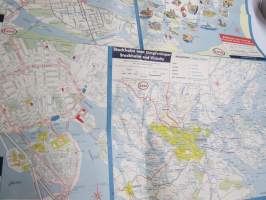Esso Sverige - Sweden 1959 -tiekartta / road map