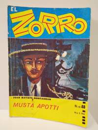 El Zorro N:o 3 1962 Musta apotti