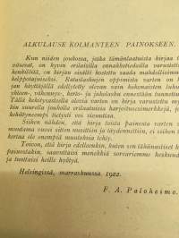 Käsi- ja oppikirja metallisorvareille ruuvikierteitten sorvaamisessa