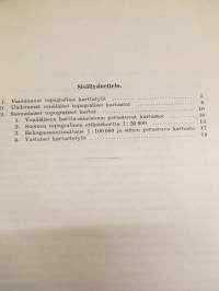 Suomen topografiset kartat