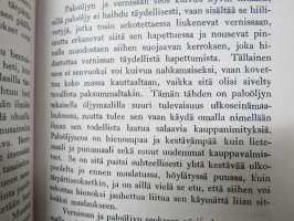 Värit ja maalaus 1922 -näköispainos, vanhanajan värit, maalaaminen, alan perusteos