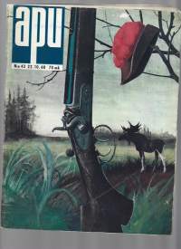 Apu 1960 nr 43 / kouluvaatteita, Amerikan ensimmäinen avaruuslentäjä,  Brasilian ihme,  Tampereen kuningasvierailu