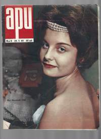 Apu 1960 nr  8 / Miss Messuhalli, kuoleman leiri, Squaw Valley Olympialaiset, pariisilaishattu