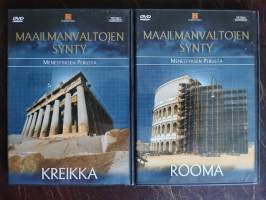 Maailmanvaltojen synty. Kreikka ja Rooma (2 dvd:tä)