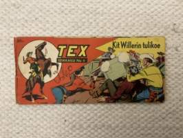 Tex seikkailu 1959 nr 6 Kit Willerin tulikoe (7.vuosikerta) -sarjakuva / comics