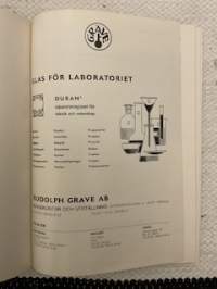 Glas för laboratoriet, supplement nr 2 - Rudolph Grave Ab - Schott Mainz / Jenaer Glas -saksalainen laboratoriolasien luettelo