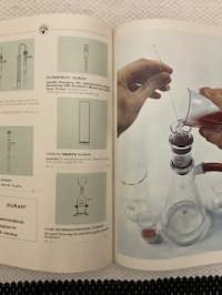 Glas för laboratoriet, supplement nr 2 - Rudolph Grave Ab - Schott Mainz / Jenaer Glas -saksalainen laboratoriolasien luettelo