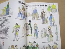 Das Magazin Juni 1977 -itäsaksalainen kuukausijulkaisu, huumoria, erotiikkaa / seksiä, mainoksia, matkailua, taidetta, valokuvia, ym.