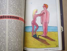 Das Magazin Juni 1977 -itäsaksalainen kuukausijulkaisu, huumoria, erotiikkaa / seksiä, mainoksia, matkailua, taidetta, valokuvia, ym.