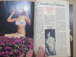 Das Magazin Juni 1977 -itäsaksalainen kuukausijulkaisu, huumoria, erotiikkaa / seksiä, mainoksia, matkailua, taidetta, valokuvia, ym.