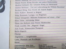 Das Magazin Dezember 1977 -itäsaksalainen kuukausijulkaisu, huumoria, erotiikkaa / seksiä, mainoksia, matkailua, taidetta, valokuvia, ym.
