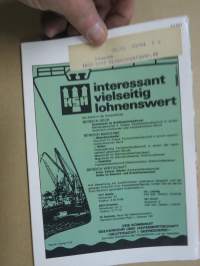 Das Magazin Dezember 1977 -itäsaksalainen kuukausijulkaisu, huumoria, erotiikkaa / seksiä, mainoksia, matkailua, taidetta, valokuvia, ym.