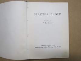 Släktkalender 1949 utgiven av P. Er. Gadd -sukukalenteri