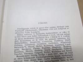 Släktkalender 1949 utgiven av P. Er. Gadd -sukukalenteri
