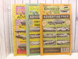 Truck Round-Up Magazine 8 kpl number 27,34,44,45,46,50,51,53 1990-92 ja The Round-Up Magazine 3 kpl number 225,262,265