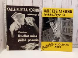 Kalle-Kustaa Korkin seikkailuja 5 kpl numerot 6,34,56,68,69(takakansi puuttuu)
