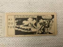 Villi Länsi 1960 nr 12 Kapteeni Miki Kidutus -comics