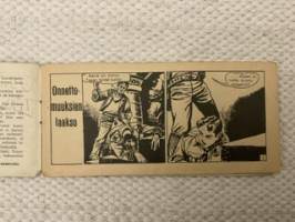 Villi Länsi 1960 nr 14 Kapteeni Miki Onnettomuuksien laakso -comics