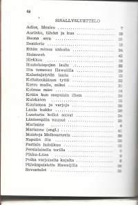 Toivelauluja :  Toimittanut Kullervo  29Julkaistu:Hki : Fazer, 1957sisällysluettelo kuvana