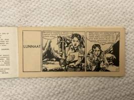 Villi Länsi 1961 nr 21 Kapteeni Miki Lunnaat -comics