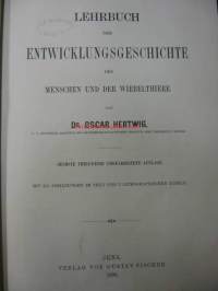 Lehrbuch der Entwicklungsgeschichte des Menschen und der Wirbelthiere (1898)