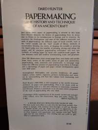 Papermaking - The History and Technique of an Ancient Craft