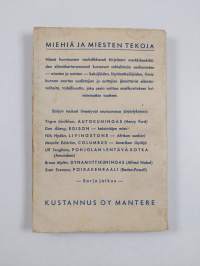 Ford-autokuningas : (miehiä ja miesten tekoja)